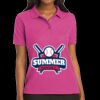 Women's Silk Touch Polo Miniatura