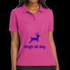 Women's Silk Touch Polo Thumbnail