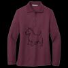 Women's Silk Touch Long Sleeve Polo Thumbnail