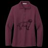 Women's Silk Touch Long Sleeve Polo Miniatura