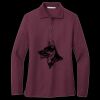 Women's Silk Touch Long Sleeve Polo Thumbnail