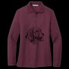 Women's Silk Touch Long Sleeve Polo Miniatura