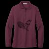 Women's Silk Touch Long Sleeve Polo Miniatura