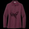 Women's Silk Touch Long Sleeve Polo Miniatura
