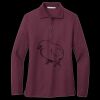 Women's Silk Touch Long Sleeve Polo Miniatura