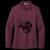 Women's Silk Touch Long Sleeve Polo Miniatura