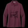 Women's Silk Touch Long Sleeve Polo Miniatura