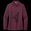 Women's Silk Touch Long Sleeve Polo Thumbnail