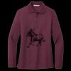 Women's Silk Touch Long Sleeve Polo Thumbnail