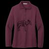Women's Silk Touch Long Sleeve Polo Thumbnail