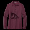 Women's Silk Touch Long Sleeve Polo Miniatura