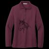 Women's Silk Touch Long Sleeve Polo Miniatura