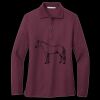 Women's Silk Touch Long Sleeve Polo Thumbnail