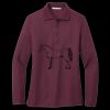 Women's Silk Touch Long Sleeve Polo Thumbnail