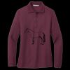 Women's Silk Touch Long Sleeve Polo Thumbnail