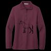 Women's Silk Touch Long Sleeve Polo Thumbnail
