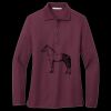 Women's Silk Touch Long Sleeve Polo Thumbnail
