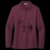 Women's Silk Touch Long Sleeve Polo Thumbnail
