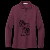 Women's Silk Touch Long Sleeve Polo Miniatura