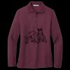 Women's Silk Touch Long Sleeve Polo Thumbnail