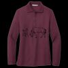Women's Silk Touch Long Sleeve Polo Miniatura