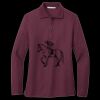 Women's Silk Touch Long Sleeve Polo Miniatura