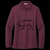Women's Silk Touch Long Sleeve Polo Miniatura