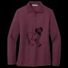 Women's Silk Touch Long Sleeve Polo Thumbnail