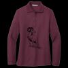 Women's Silk Touch Long Sleeve Polo Thumbnail