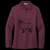 Women's Silk Touch Long Sleeve Polo Thumbnail
