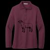 Women's Silk Touch Long Sleeve Polo Thumbnail