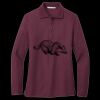 Women's Silk Touch Long Sleeve Polo Miniatura