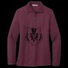 Women's Silk Touch Long Sleeve Polo Miniatura