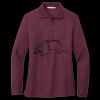 Women's Silk Touch Long Sleeve Polo Thumbnail