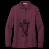 Women's Silk Touch Long Sleeve Polo Thumbnail