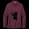 Women's Silk Touch Long Sleeve Polo Miniatura