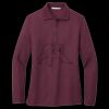 Women's Silk Touch Long Sleeve Polo Miniatura