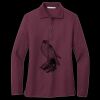 Women's Silk Touch Long Sleeve Polo Thumbnail
