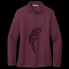 Women's Silk Touch Long Sleeve Polo Miniatura