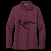 Women's Silk Touch Long Sleeve Polo Thumbnail