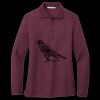 Women's Silk Touch Long Sleeve Polo Thumbnail