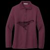 Women's Silk Touch Long Sleeve Polo Thumbnail