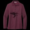Women's Silk Touch Long Sleeve Polo Miniatura