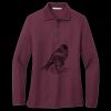 Women's Silk Touch Long Sleeve Polo Miniatura