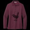 Women's Silk Touch Long Sleeve Polo Thumbnail