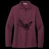 Women's Silk Touch Long Sleeve Polo Thumbnail