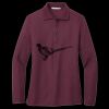 Women's Silk Touch Long Sleeve Polo Thumbnail