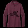 Women's Silk Touch Long Sleeve Polo Thumbnail
