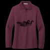 Women's Silk Touch Long Sleeve Polo Thumbnail