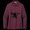 Women's Silk Touch Long Sleeve Polo Miniatura